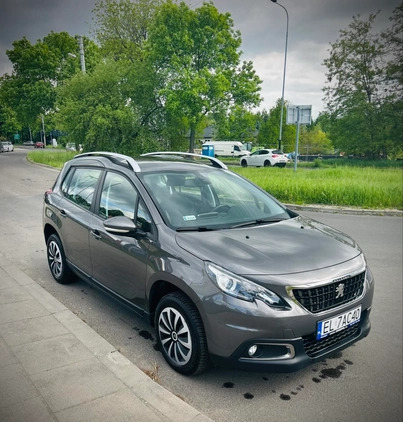 Peugeot 2008 cena 46999 przebieg: 37000, rok produkcji 2017 z Łódź małe 121